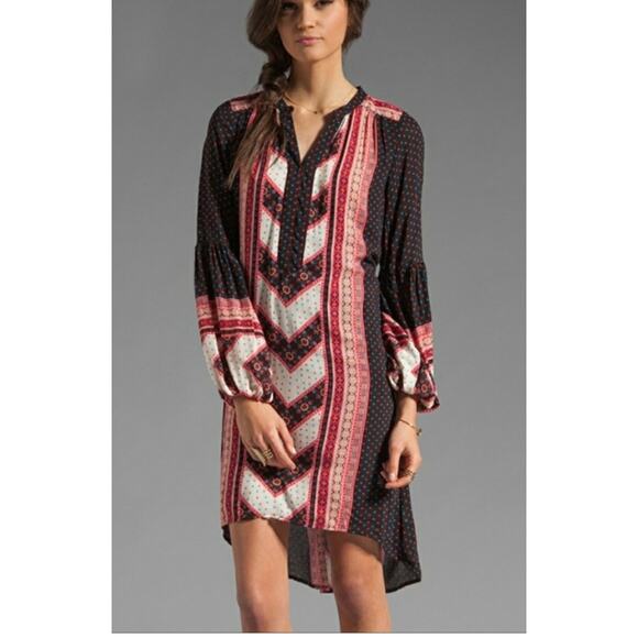 Free People Dresses & Skirts - Free People | Bohemian Peace Maker Dress in Black Combo  | Size Small